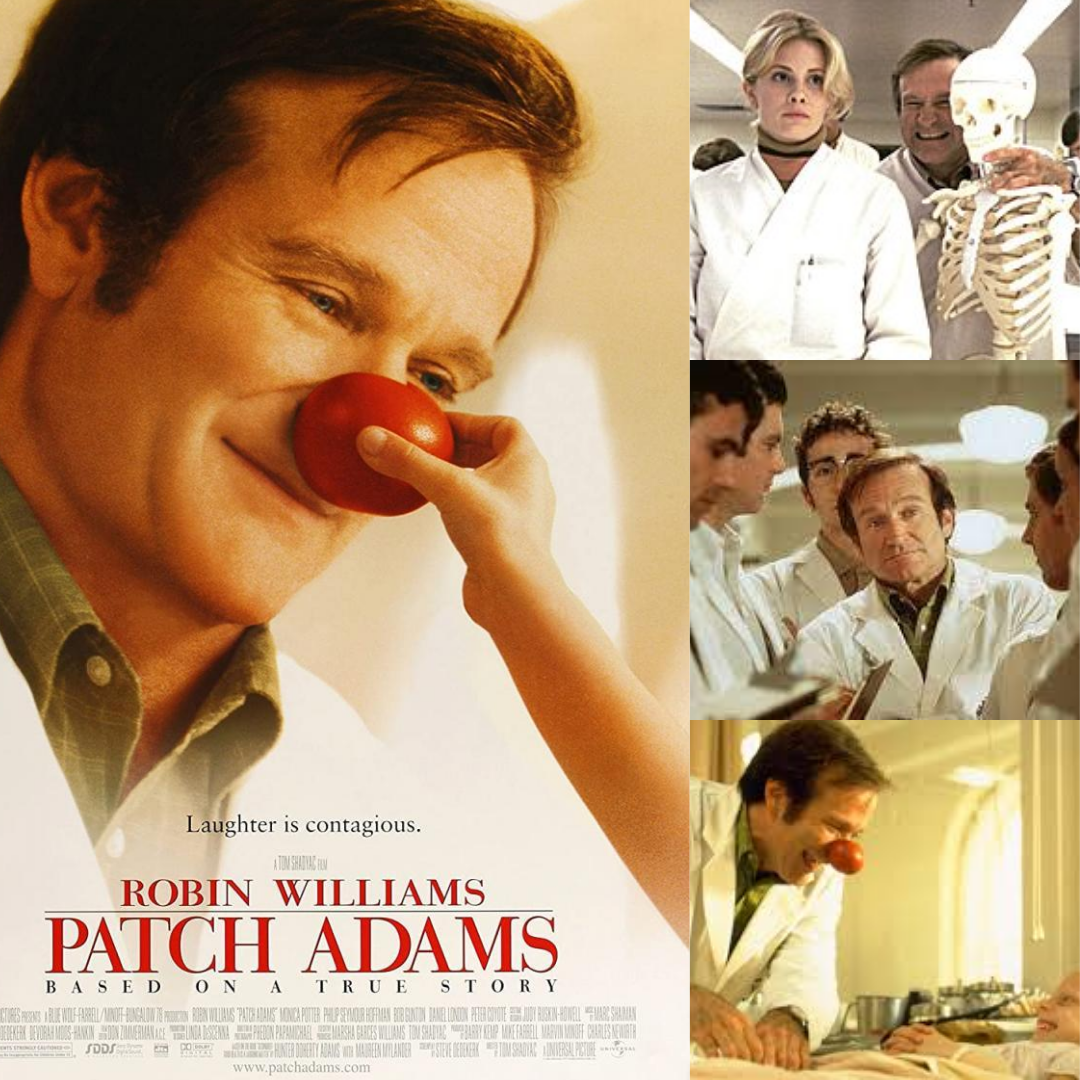 Parche Adams, médico de la risoterapia / Patch Adams, doctor of